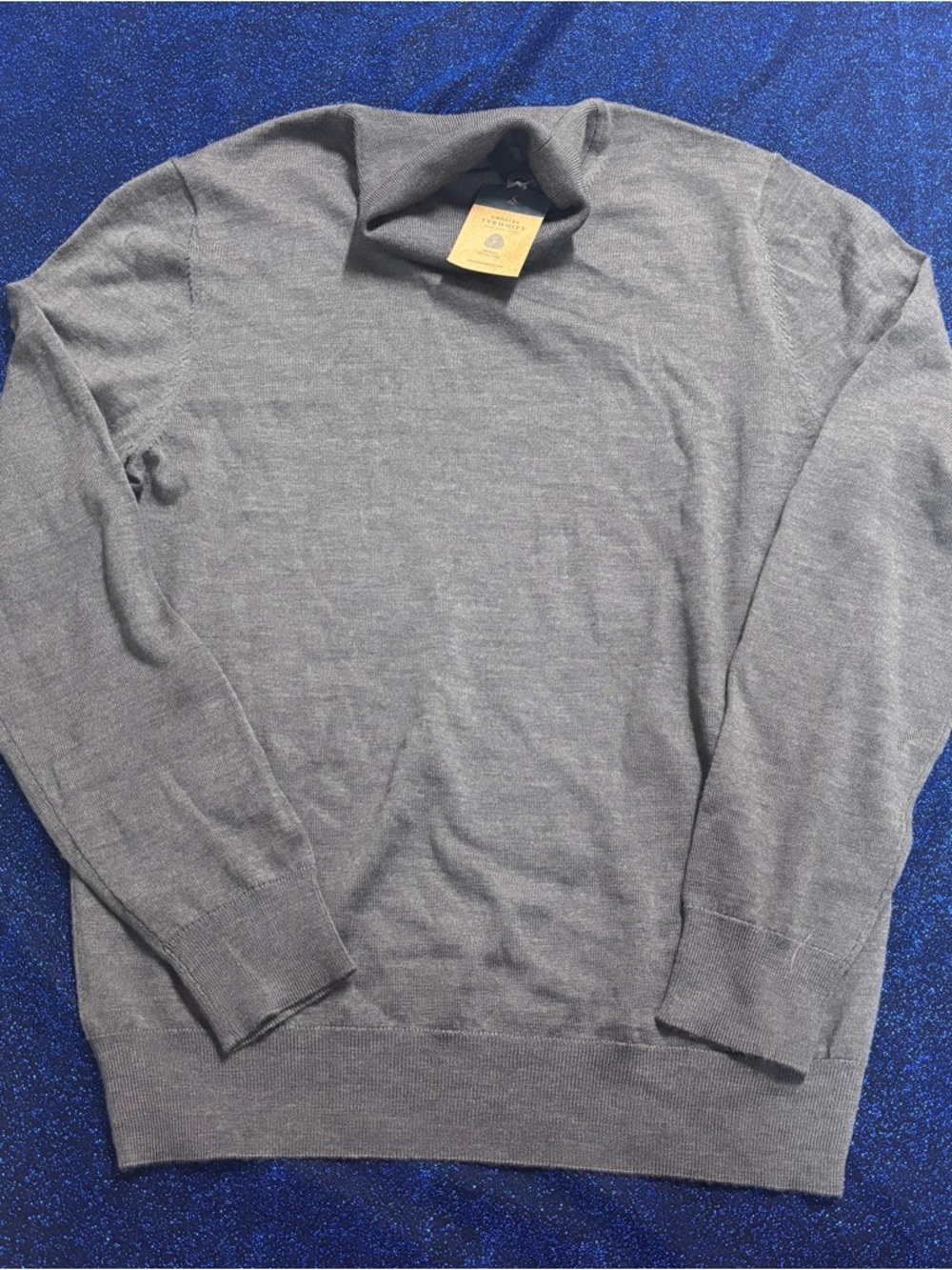 Men's Gray Crewneck Sweater